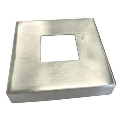 Cover Plate 106mm Square, 40.5mm hole (316)