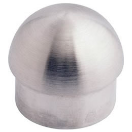 Domed End Cap 2.6mm 42.4mm o/d (316)