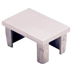 Flat Rectangular End Cap 30x20mm (316)