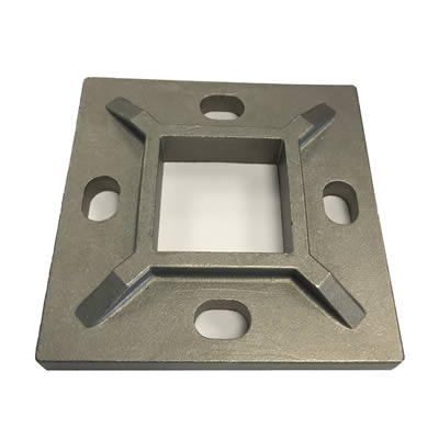 Floor Mounted Baseplate Square (304)