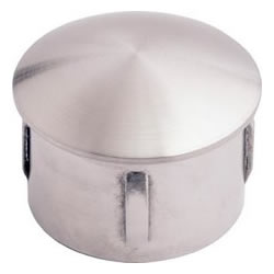 Radius End Cap Variable 42.4mm o/d (316)