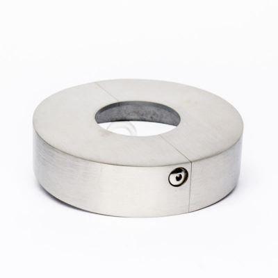 Retro-fit Cover Plate 45mm, 12.5mm hole, 10mm high (316)