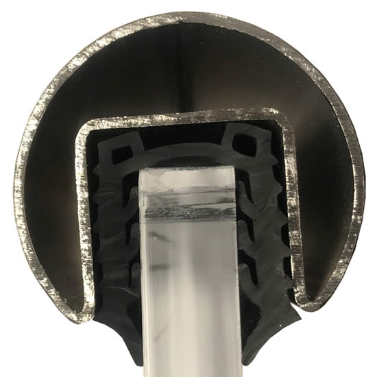 Rubber Insert for Slotted Tube 42.4mm o/d 15.0mm - Image 2