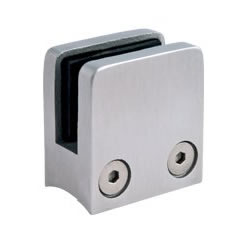Satin Square Glass Holder 33.7mm o/d 6-10mm