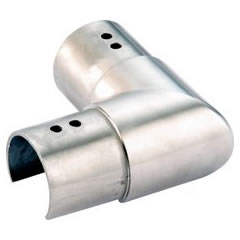 Slotted 90deg Horizontal Elbow 48.3mm o/d (316)