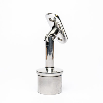Adjustable Handrail Support Mirror Finished 42.4mm o/d (316)