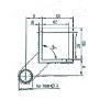Circular External Corner Side Mounted Base (304) - Image 2