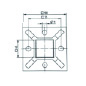 Floor Mounted Baseplate Square (304) - Image 2