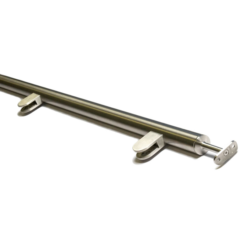 Side Mounted End Post for Glass 42.4mm o/d (316) Mirror