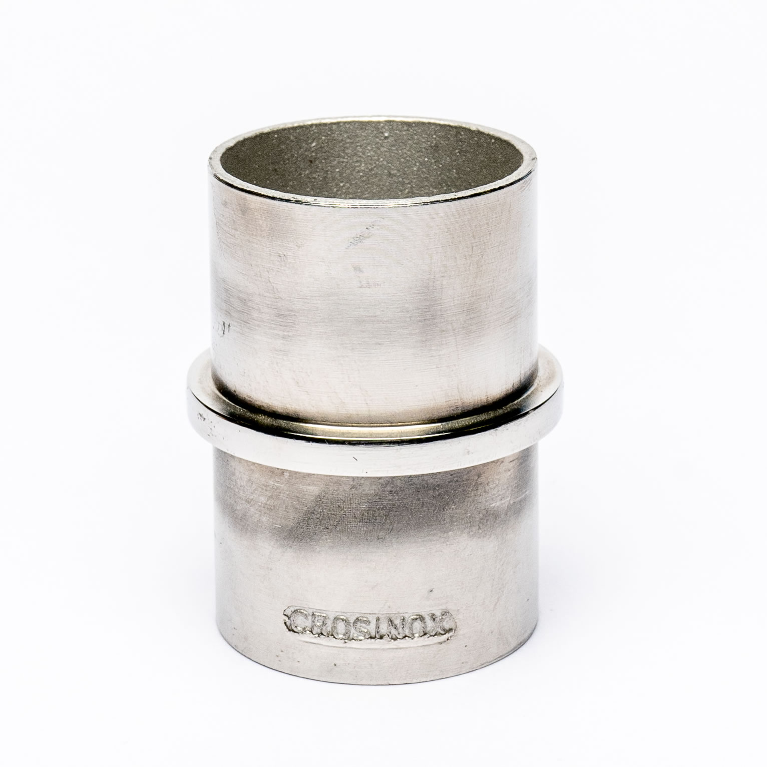 Tube Connector Mirror Finished 42.4mm o/d (316)