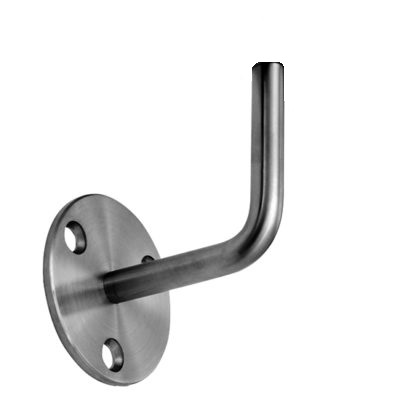 3 Hole Mounted Handrail Support - without thread for welding (316)